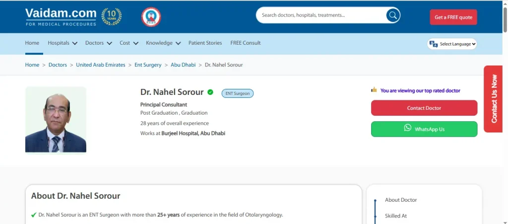 Dr. Nahel Sorour