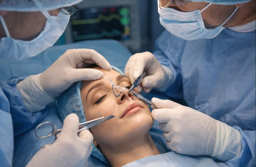 جراحة الأنف والأذن والحنجرة التجميلية