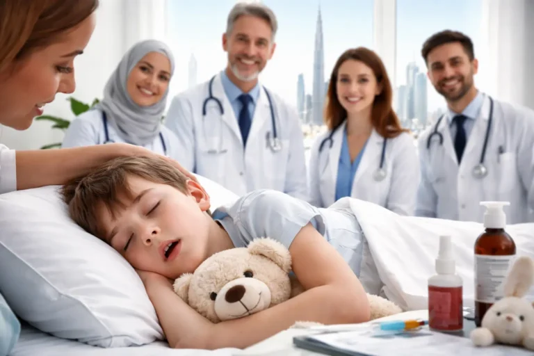 Best Child Snoring Doctor in Dubai – Dr. Muhammad Jabbr