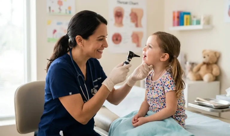 Best Child Throat Infection Doctor in Dubai – Dr. Muhammad Jabbr