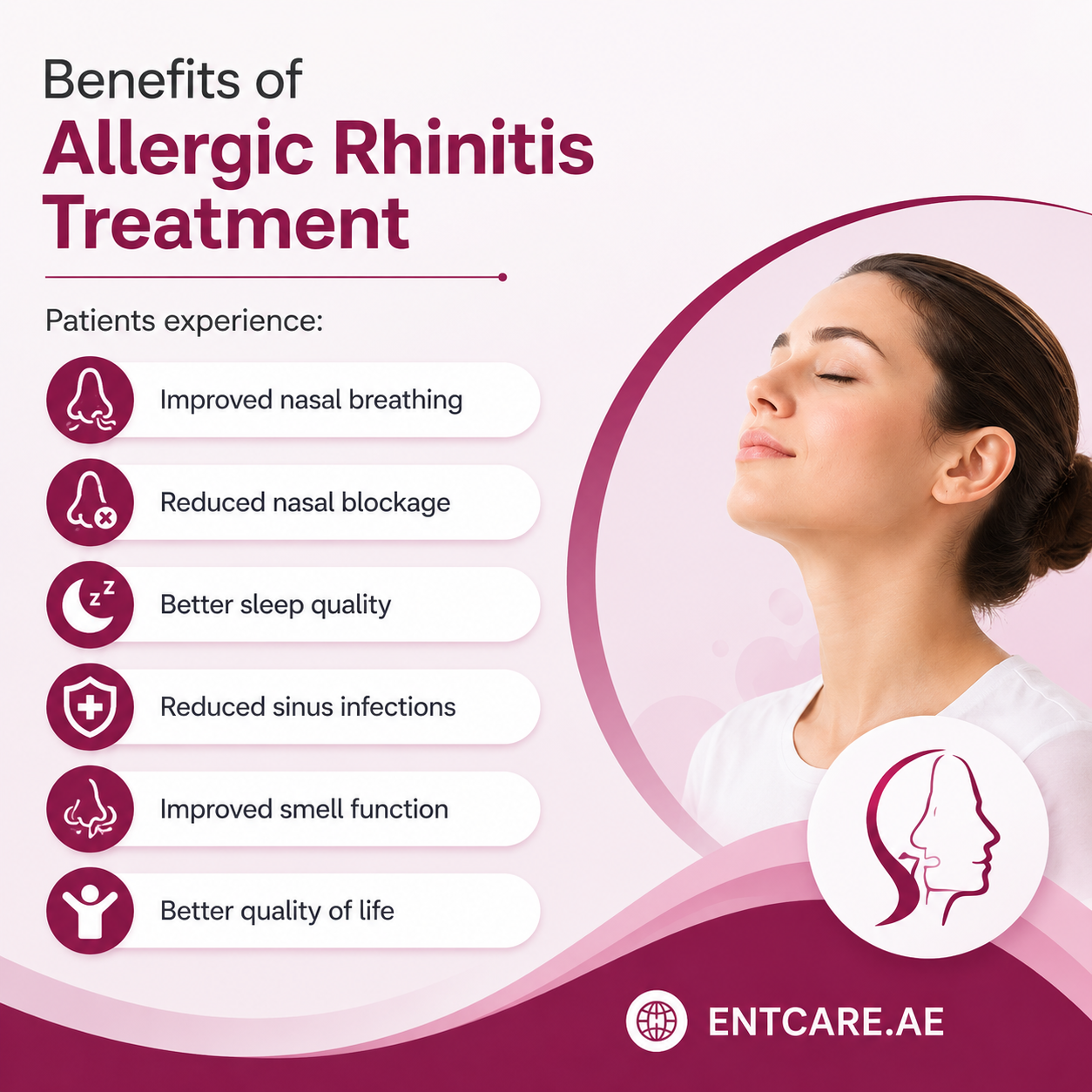 Benefits of allergic rhinitis treatment in Dubai