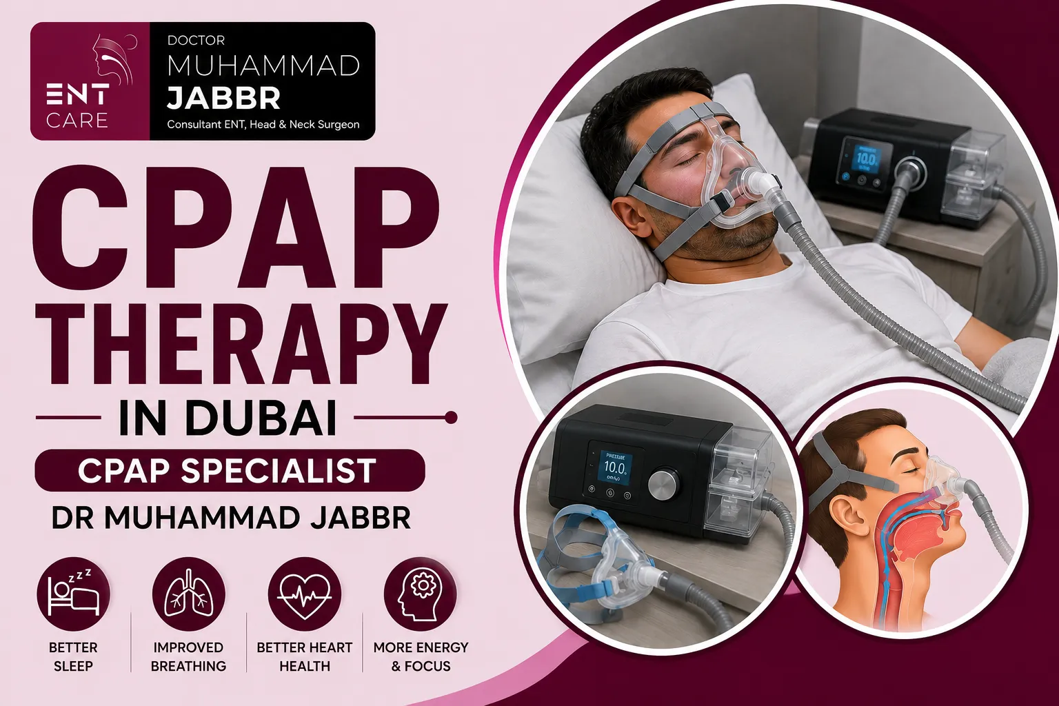CPAP Therapy in Dubai by Dr Muhammad Jabbr