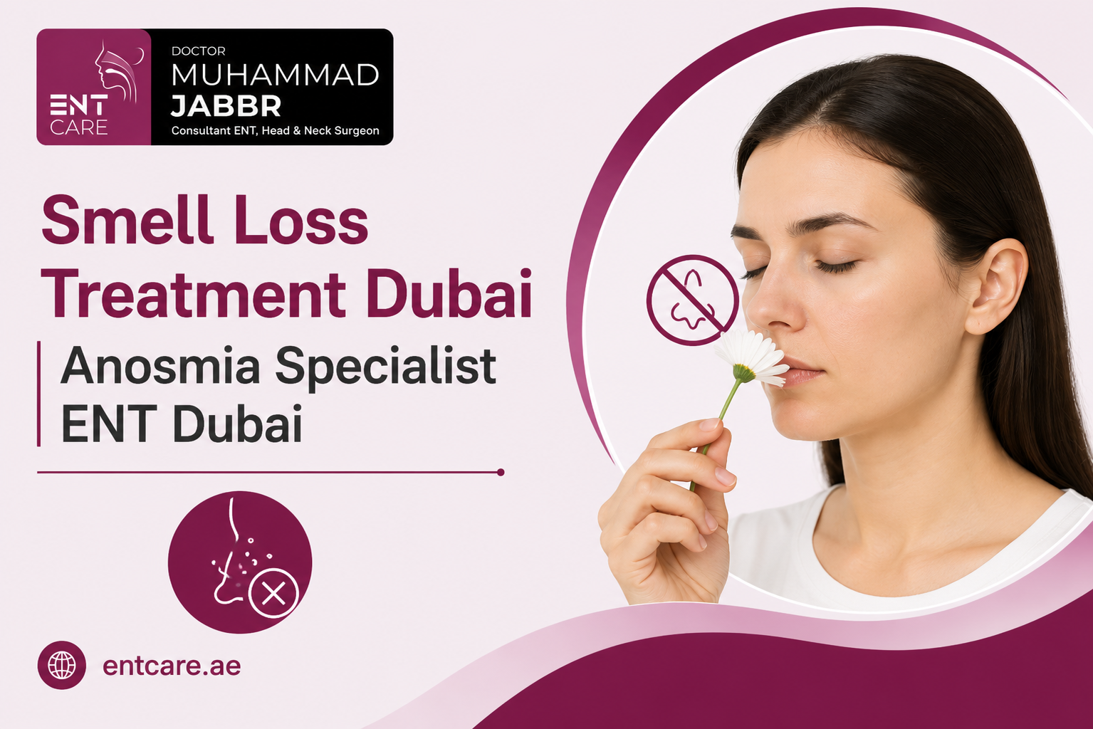 Smell Loss Treatment (Anosmia) in Dubai by Dr Muhammad Jabbr